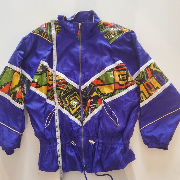 Vintage purple windbreaker - Picture 8 of 13
